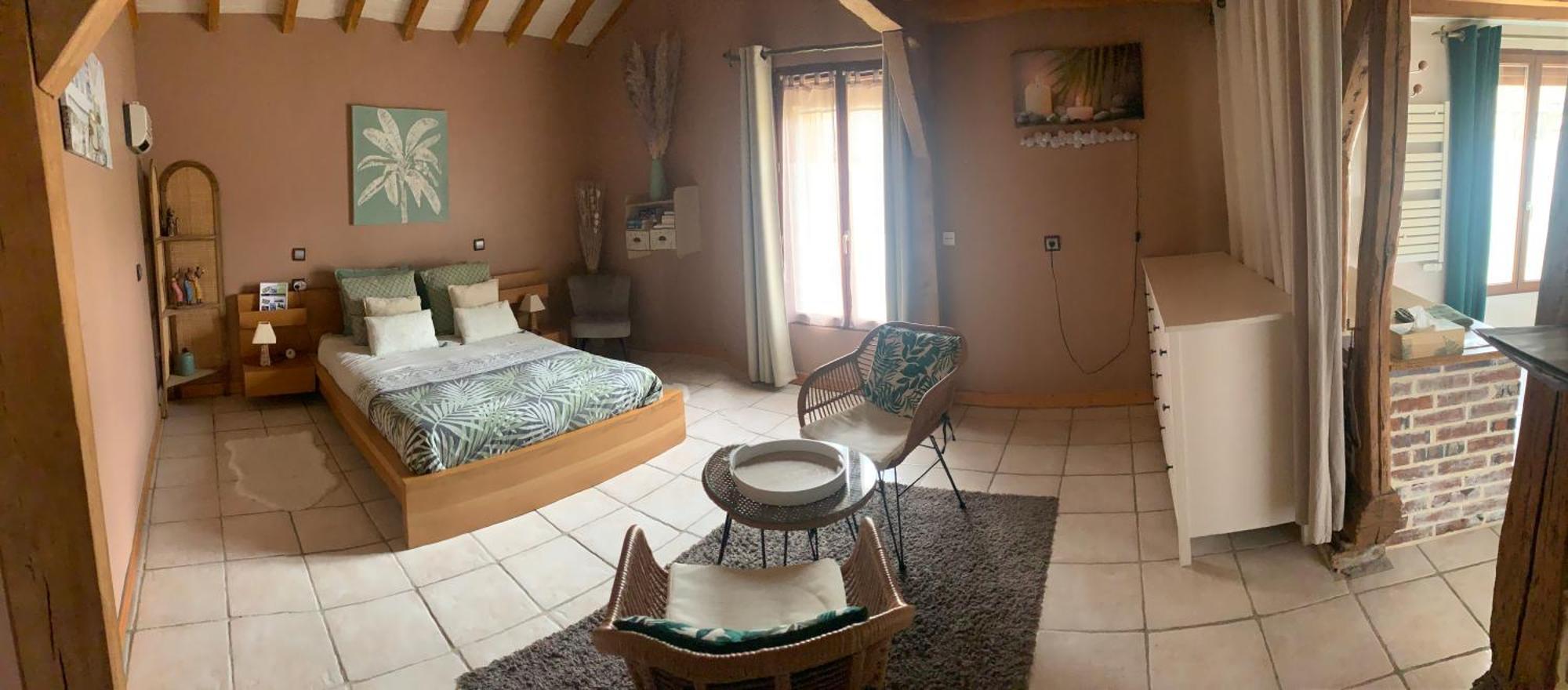 Chambre Salon Independant, Salle De Bain Wc Prives, Jardin Prive, Piscine Partagee Pres D'Un Lac Mesnil-Saint-Père 외부 사진