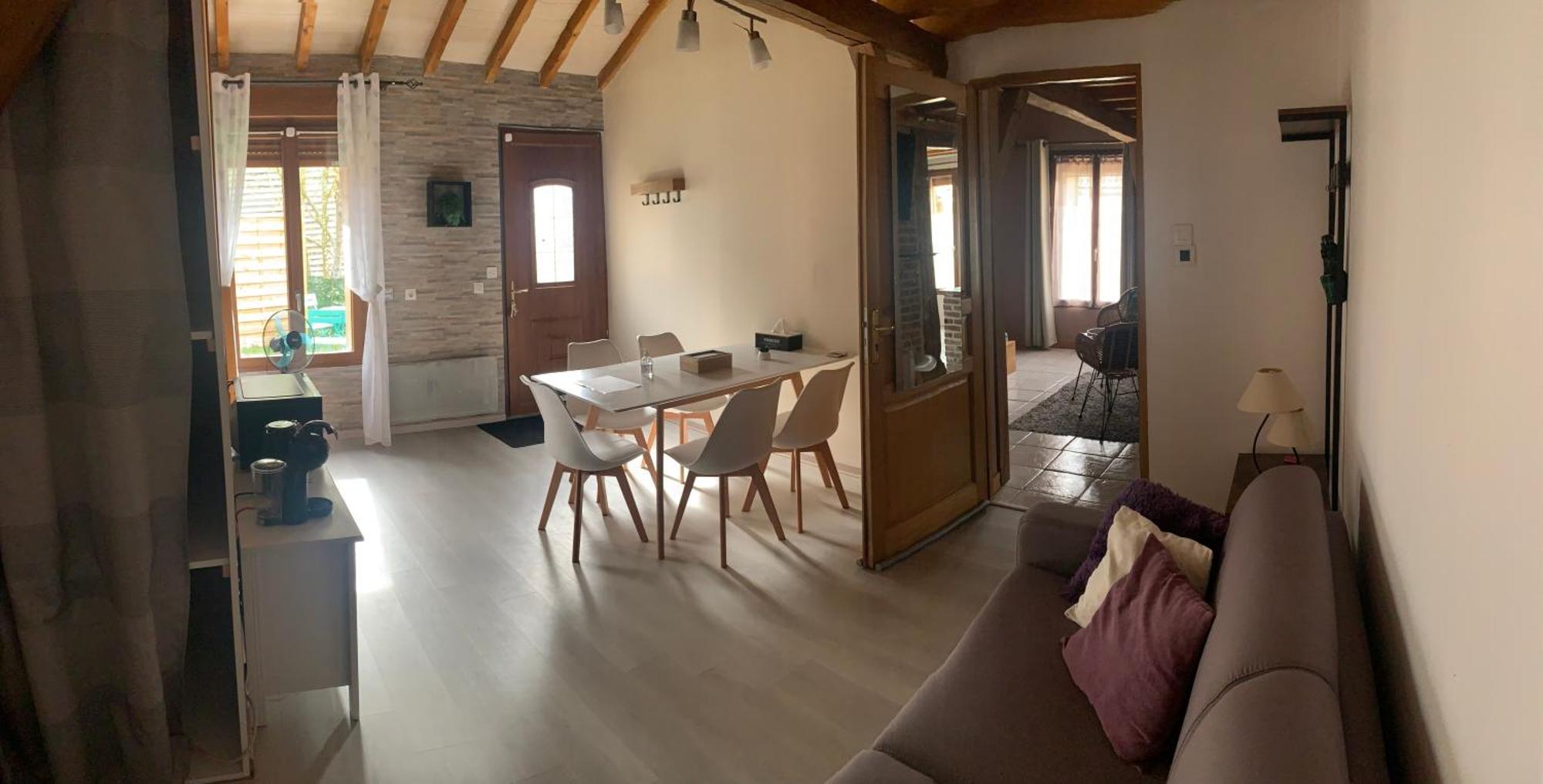 Chambre Salon Independant, Salle De Bain Wc Prives, Jardin Prive, Piscine Partagee Pres D'Un Lac Mesnil-Saint-Père 외부 사진